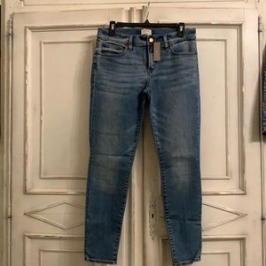 J CREW TOOTHPICK DENIM JEANS
